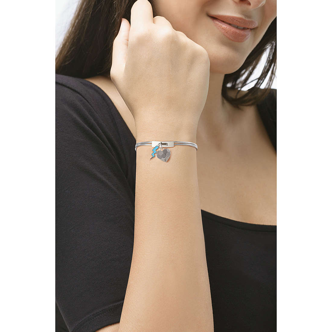 Bracciale donna gioielli Ops Objects rockmantic fulmine OPSBR-612