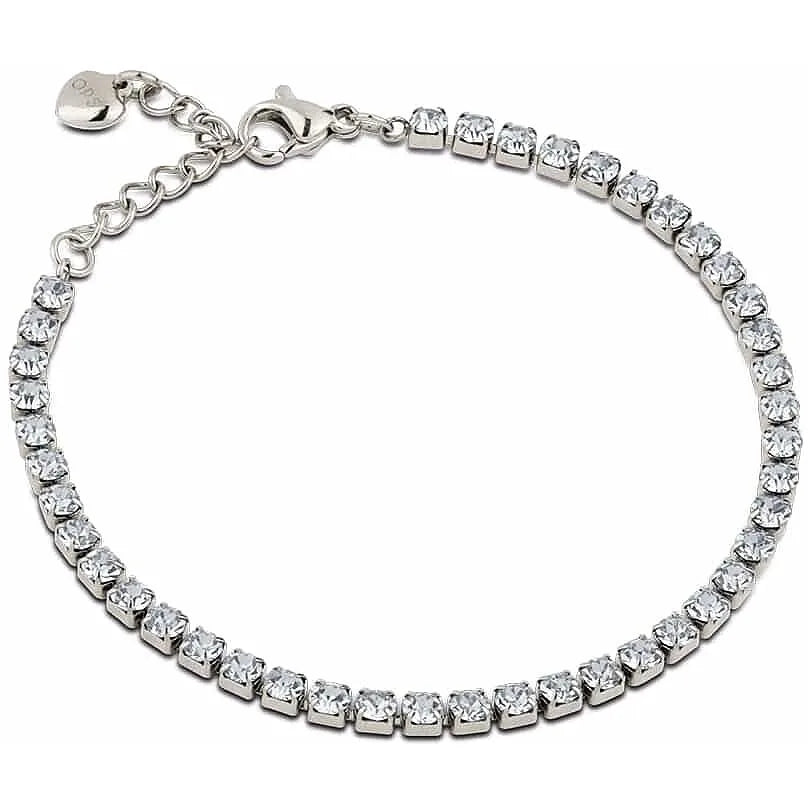 Bracciale donna gioielli Ops Objects zirconi bianchi OPSBR-935