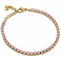 Bracciale donna gioielli Ops Objects zirconi rosa OPSBR-940