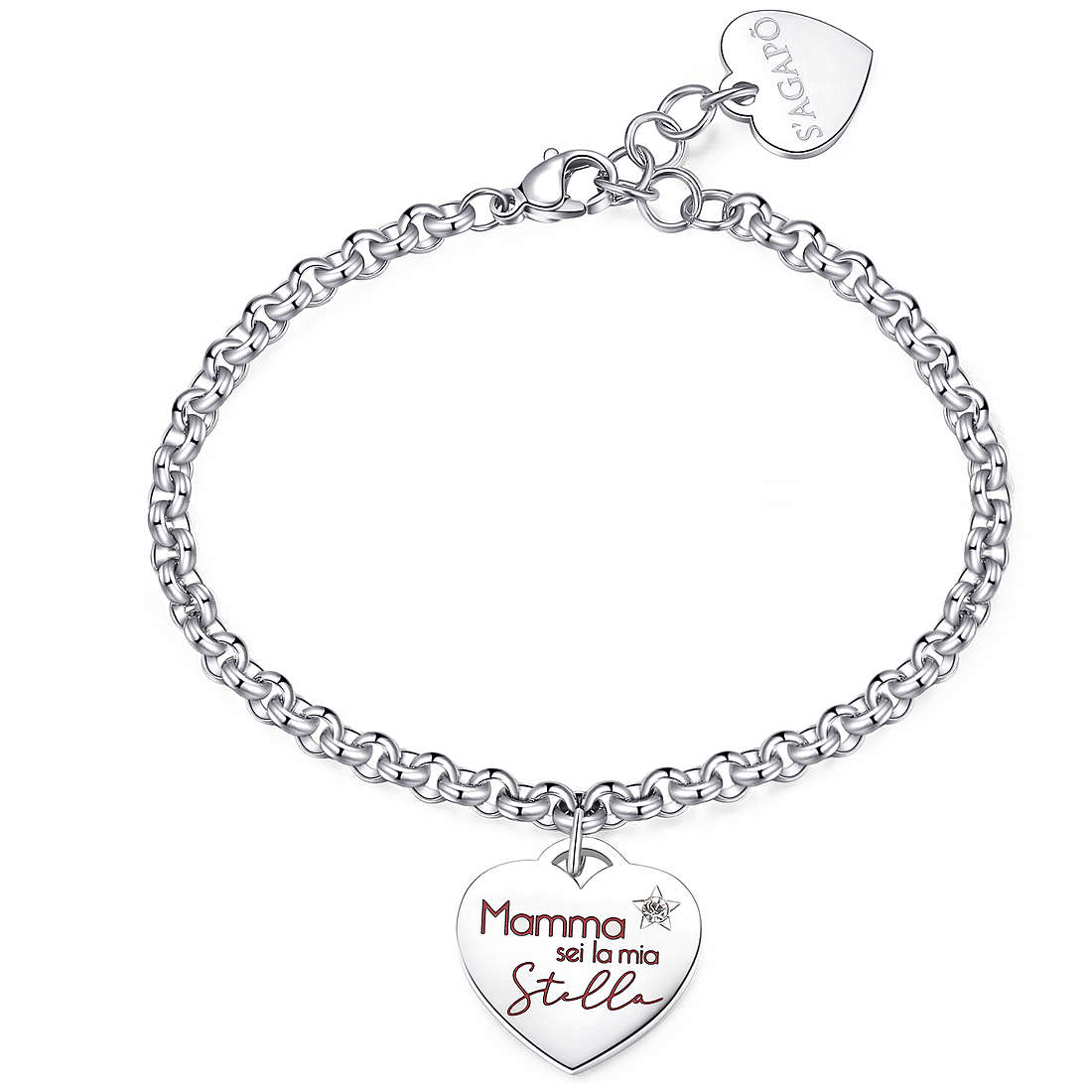 Bracciale donna gioielli Sagapò Be My Always mamma