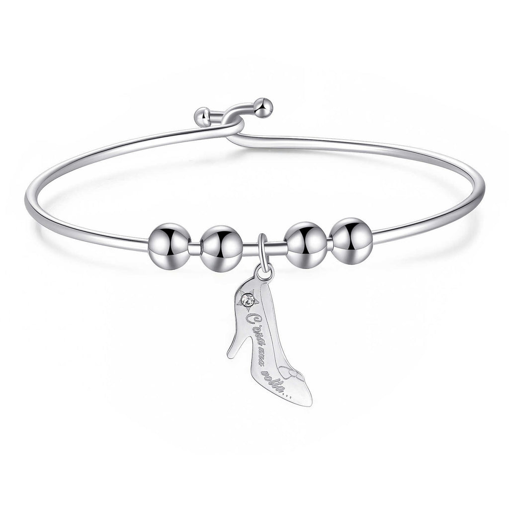 Bracciale donna gioielli Sagapò Be My Always sbm68 frase: c'era una volta..