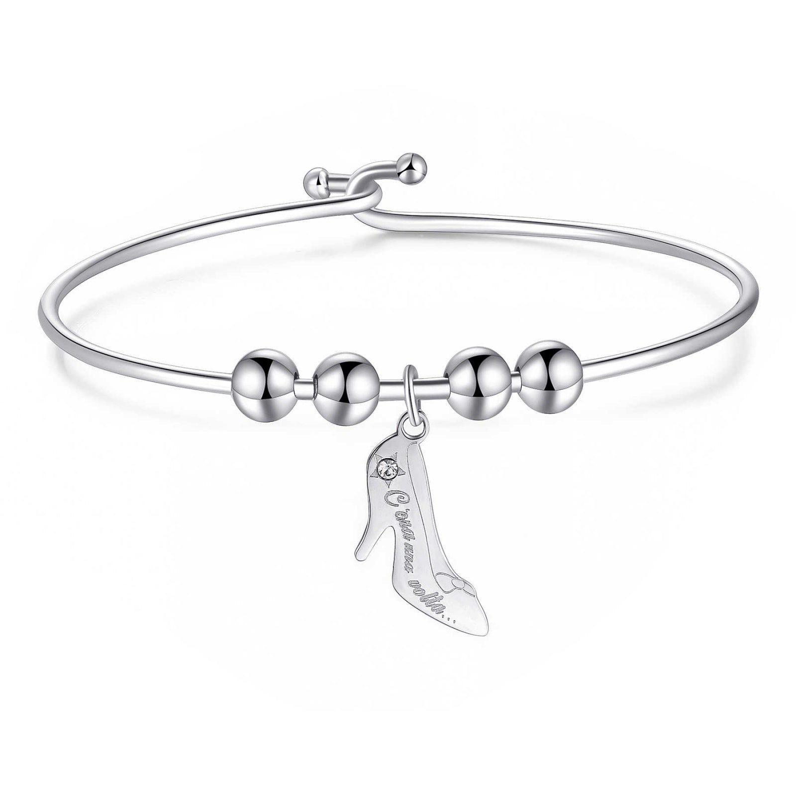 Bracciale donna gioielli Sagapò Be My Always sbm68 frase: c'era una volta..