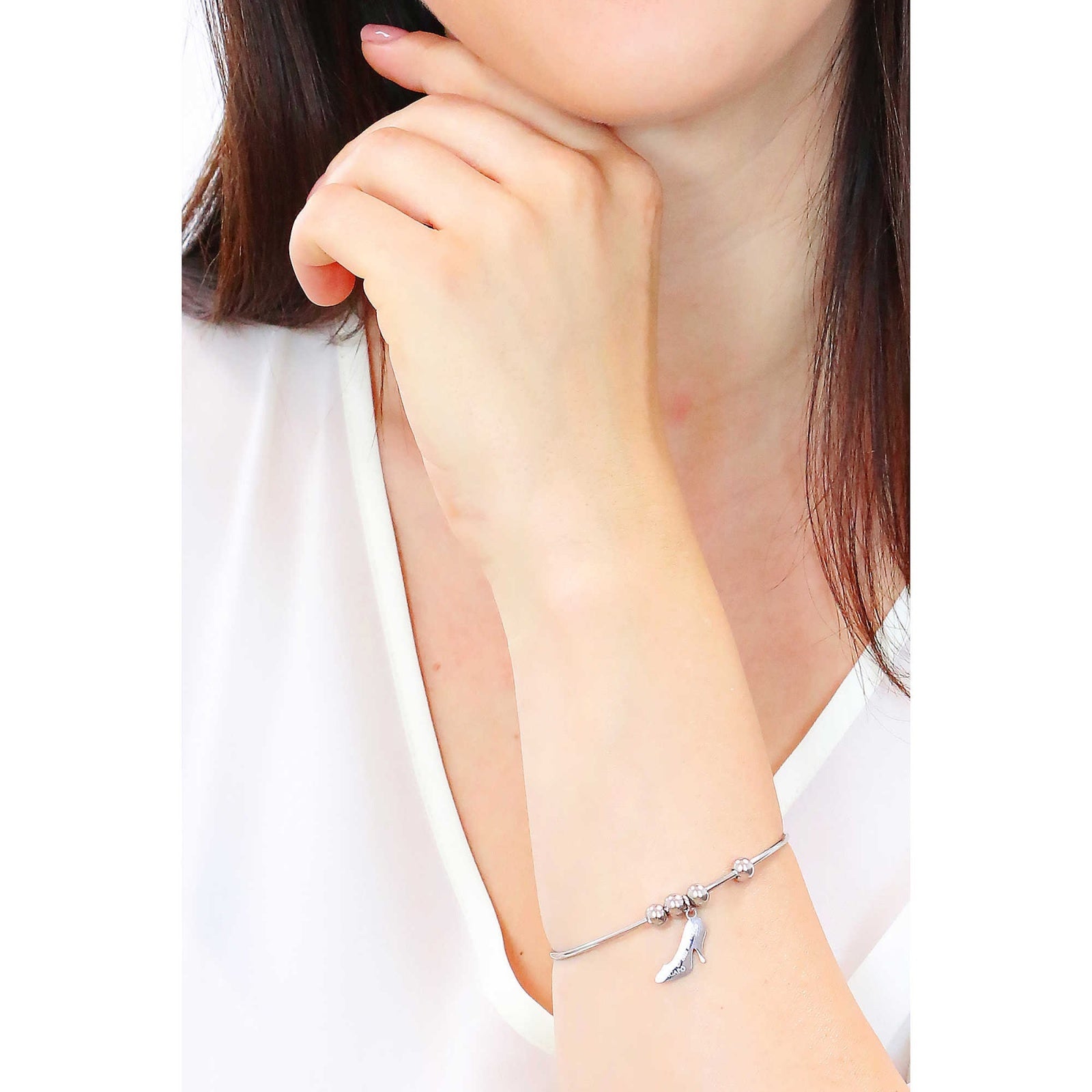 Bracciale donna gioielli Sagapò Be My Always sbm68 frase: c'era una volta..