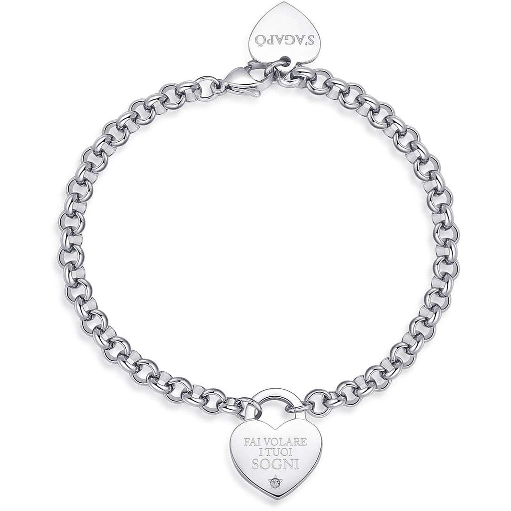 Bracciale donna gioielli Sagapò Be My Always sbm78 fai volare i tuoi sogni