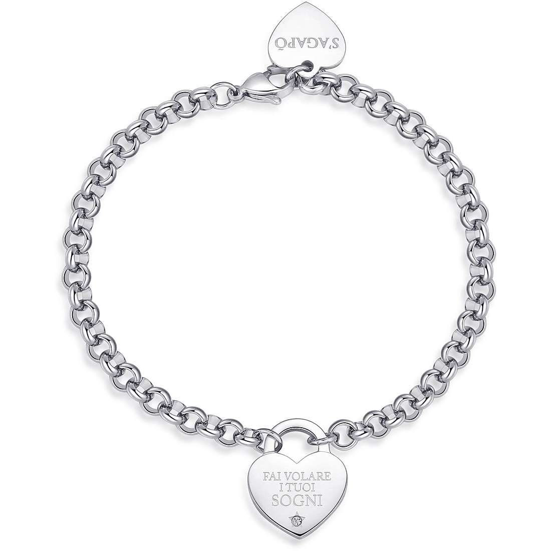 Bracciale donna gioielli Sagapò Be My Always sbm78 fai volare i tuoi sogni