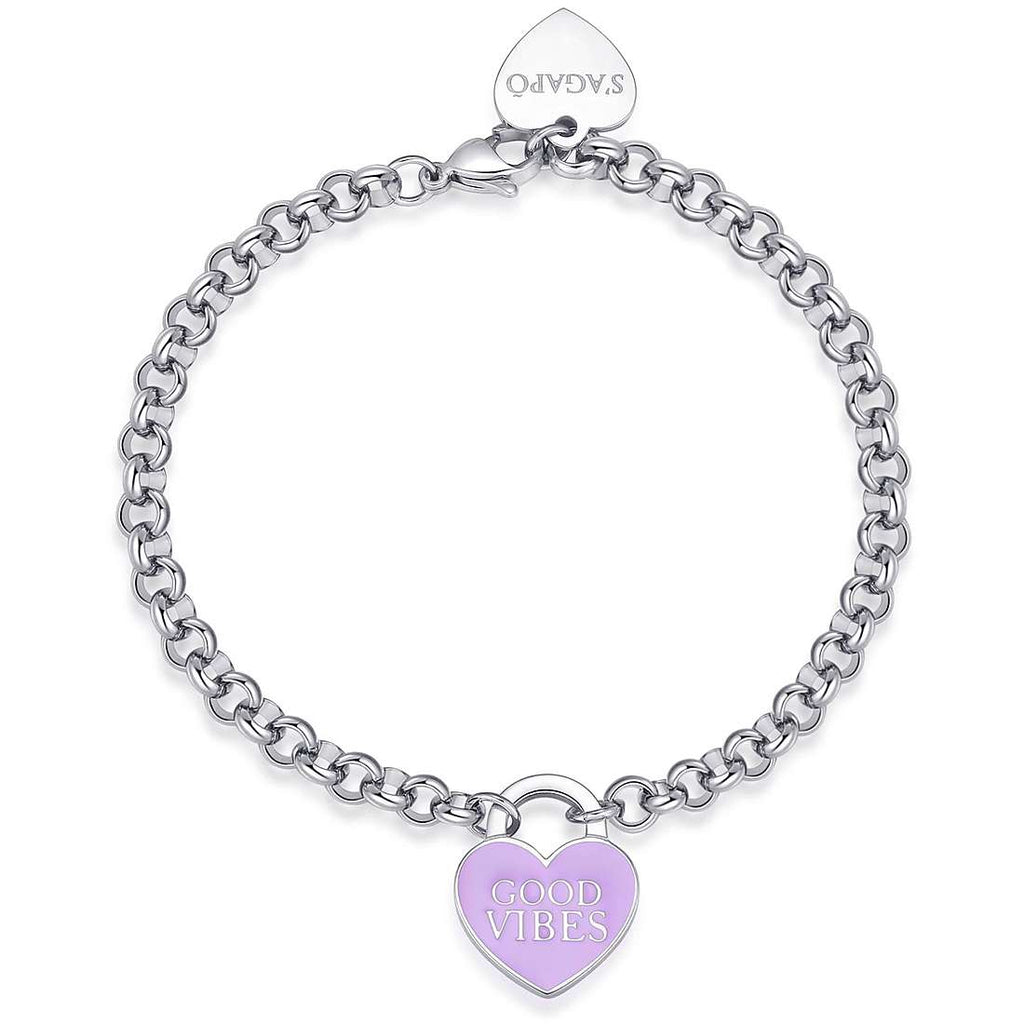 Bracciale donna gioielli Sagapò Be My Always sbm89 good vibes