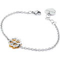 Bracciale donna gioielli Sagapò Butterfly sbf17 quadrifoglio