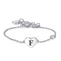 Bracciale donna gioielli Sagapò Click sck123 lettera F