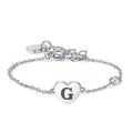 Bracciale donna gioielli Sagapò Click sck124 lettera G