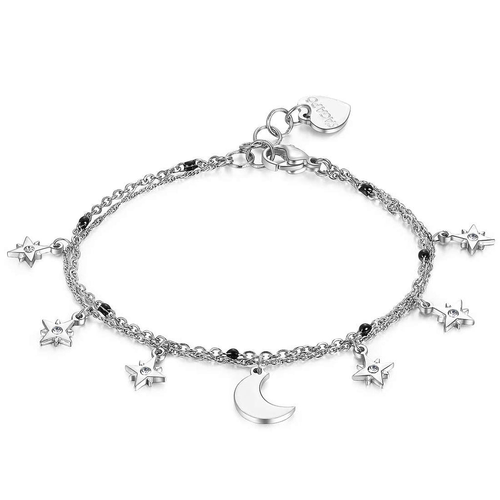 Bracciale donna gioielli Sagapò Droplet sdp11 luna