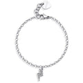 Bracciale donna gioielli Sagapò HAPPY SHAR30 con fulmine zirconato