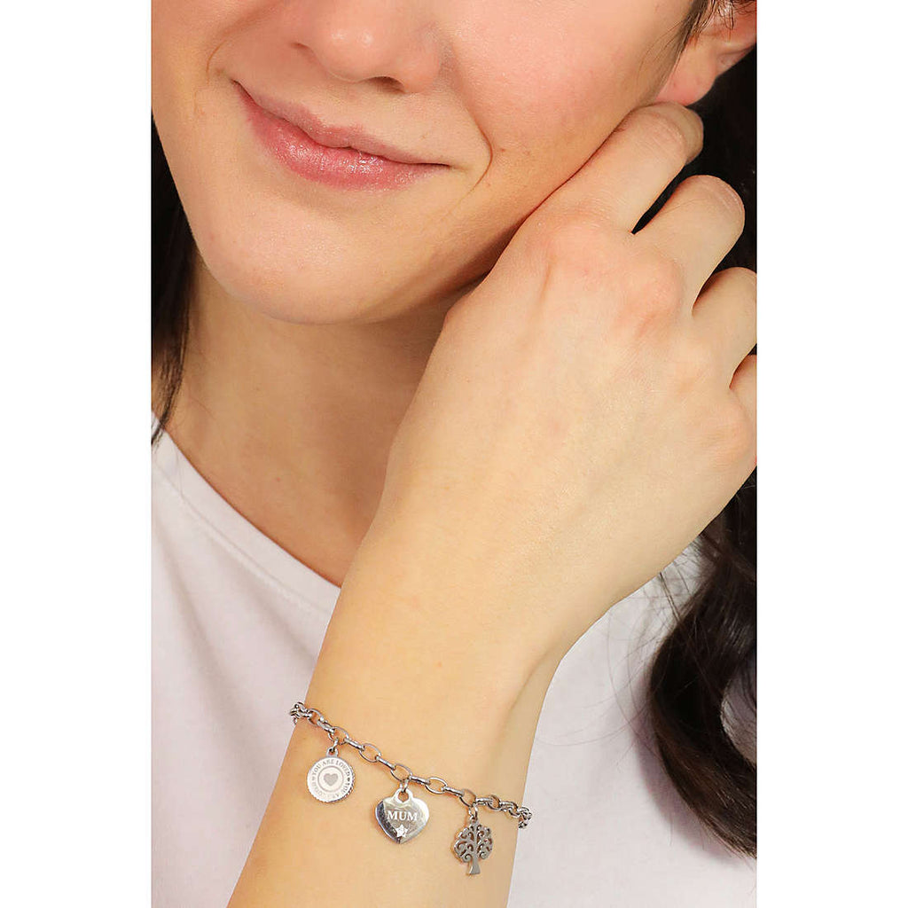 Bracciale donna gioielli Sagapò HAPPY shar14 mamma