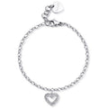 Sagapò HAPPY Damenarmband shar27 mit herzförmigem Zirkonia-Anhänger