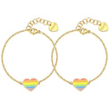 Bracciale donna gioielli Sagapò Me You sey13 con cuore