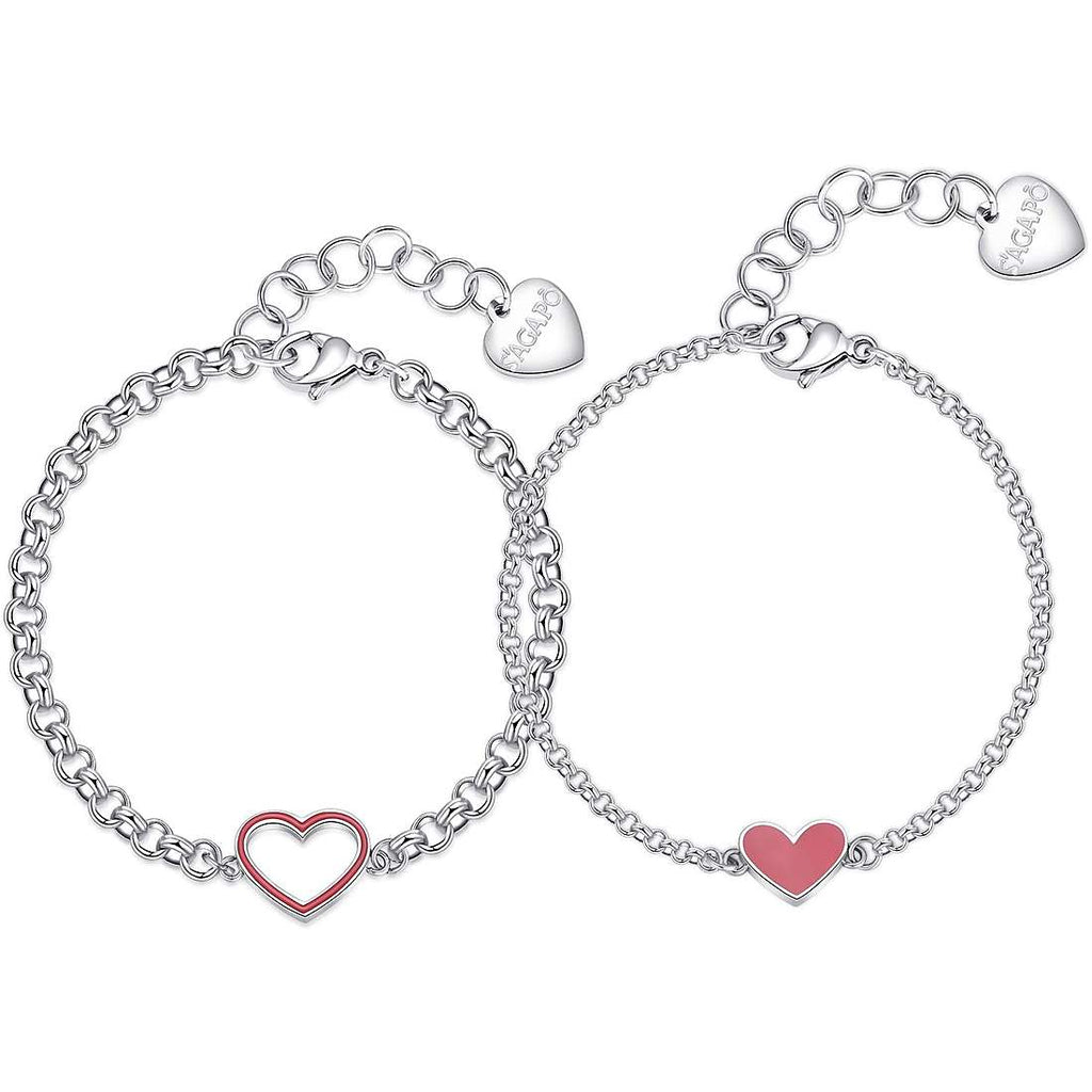 Bracciale donna gioielli Sagapò Me You sey18 cuore