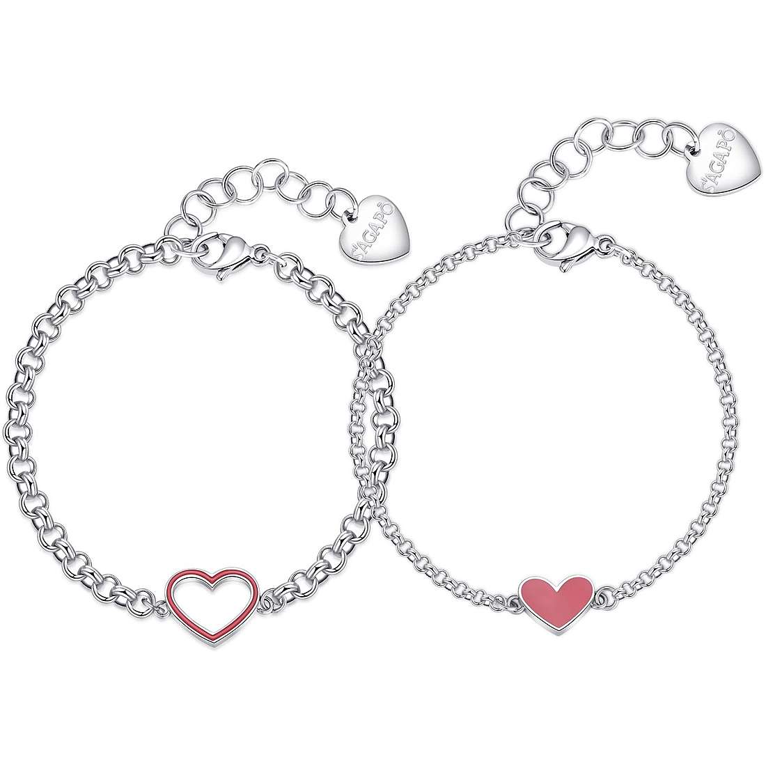 Bracciale donna gioielli Sagapò Me You sey18 cuore