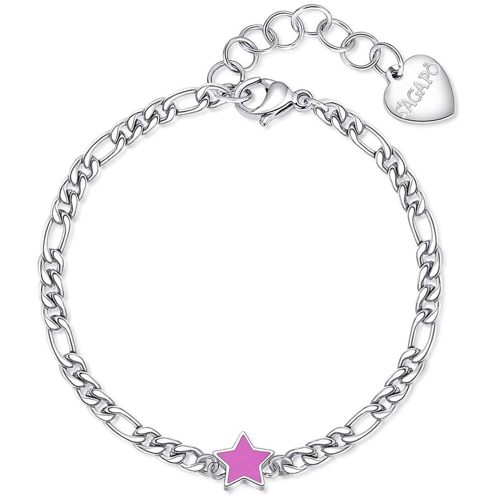 Bracciale donna gioielli Sagapò Me You sey20 stella