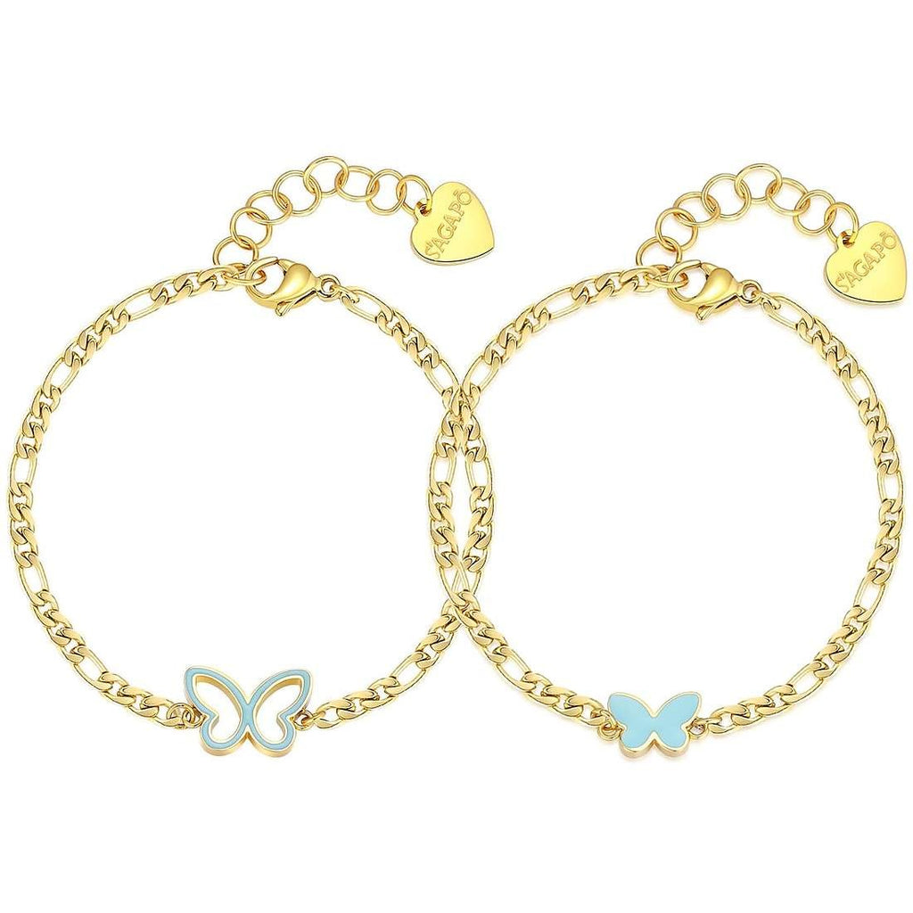 Bracciale donna gioielli Sagapò Me You sey22 farfalla