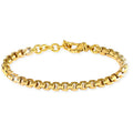 Bracciale Unoaerre donna in bronzo dorato misura 18 cm cod 1381