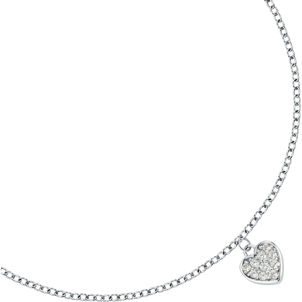 Bracciale donna in argento Le petite story con cuore lps05awv30