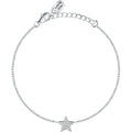 Bracciale donna in argento con ciondolo stella zirconata lps05awv22