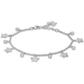 Damenarmband aus Silber mit Sternen Melitea Schmuck mb219