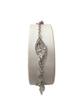 Bracciale donna in oro bianco 18 carati elegante