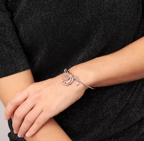 Bracciale donna la petite story bangle rigido luna - LPS05APZ07