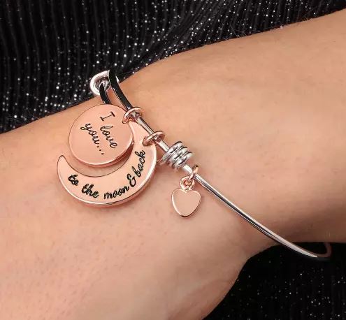 Bracciale donna la petite story bangle rigido luna - LPS05APZ07