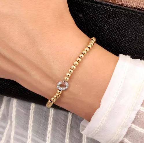 Bracciale donna la petite story lettera C - LPS05ARR09