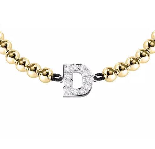 Bracciale donna la petite story lettera D - LPS05ARR10