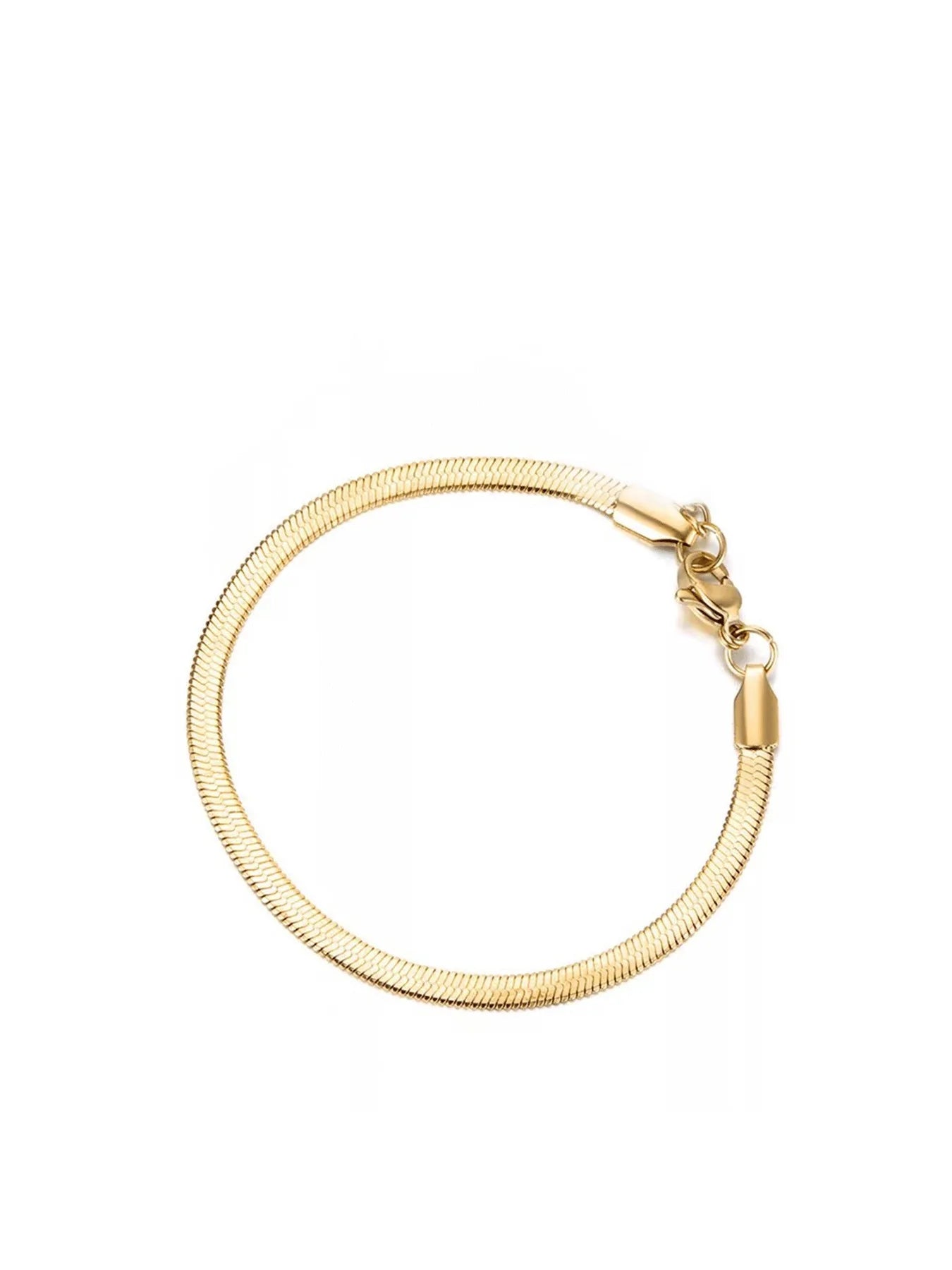Bracciale donna modello snake in oro giallo 18kt