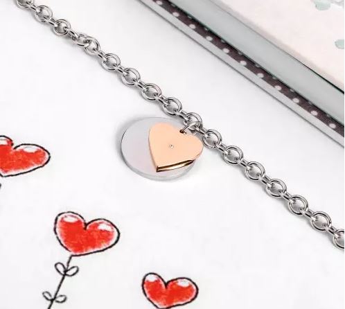 Bracciale donna rigido la petite story cuore - LPS05APY04