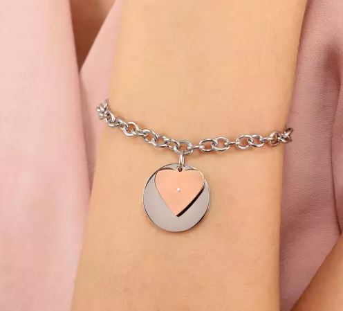 Bracciale donna rigido la petite story cuore - LPS05APY04