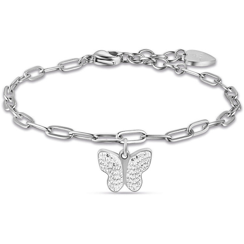 Bracciale farfalla donna gioielli Luca Barra bk2194