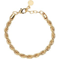 Bracciale funetta dorato donna Ottaviani