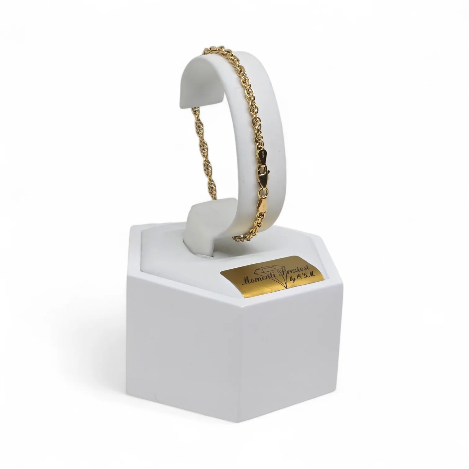 Bracciale in Oro 18kt Giallo a catena – Eleganza e Resistenza