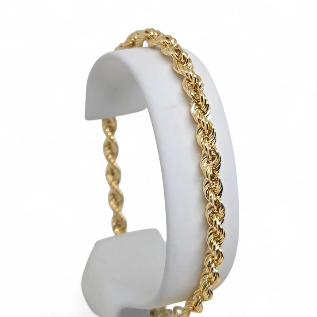 Bracciale in Oro 18kt Giallo con Maglia a Funetta