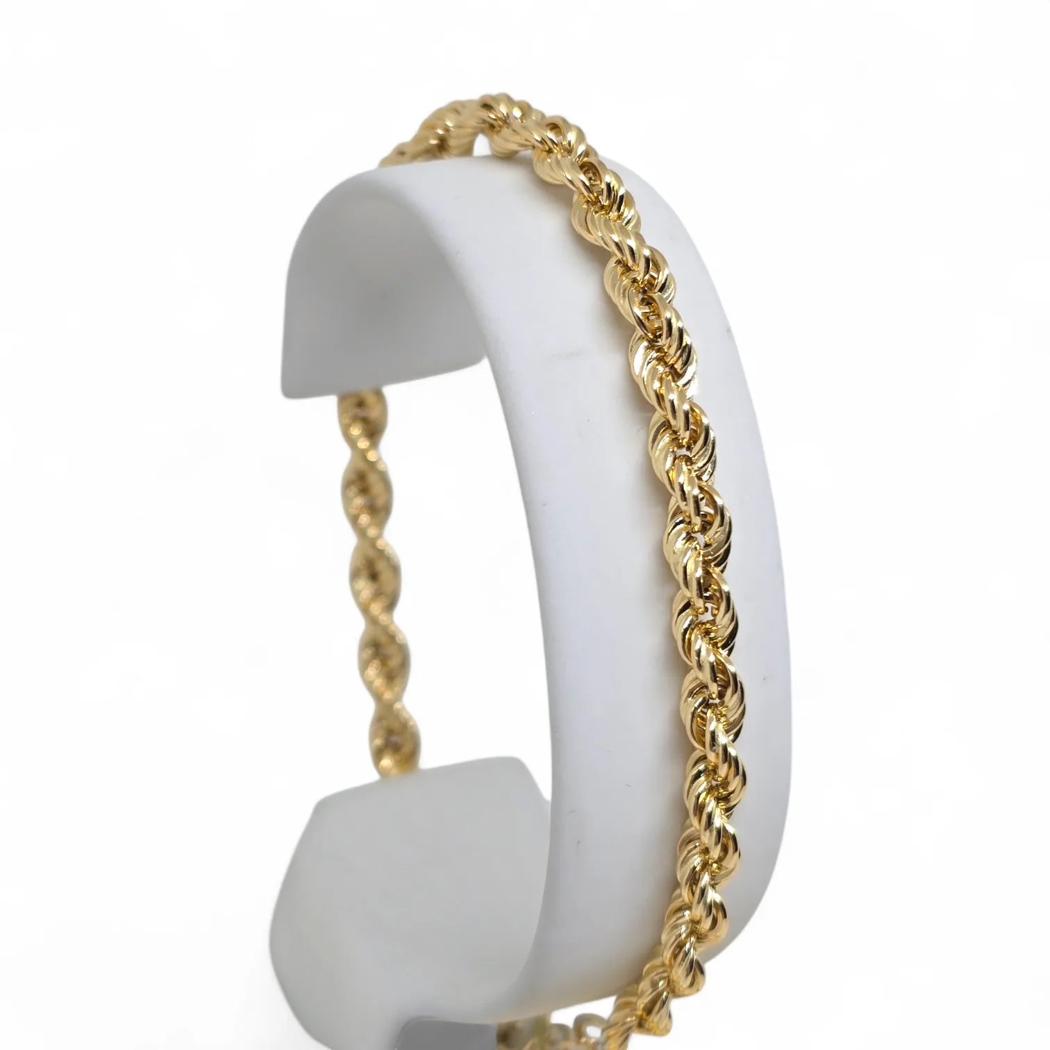 Bracciale in Oro 18kt Giallo con Maglia a Funetta