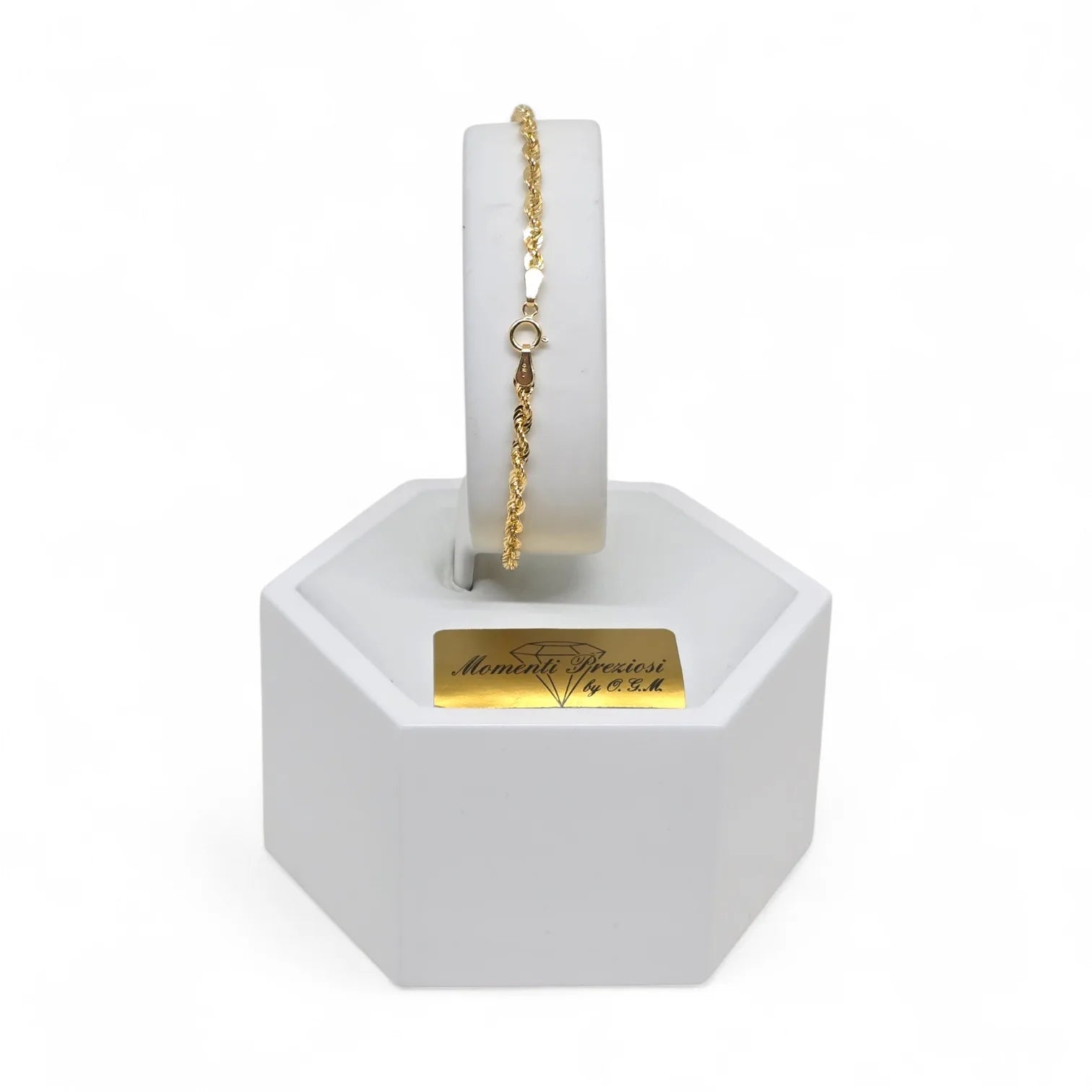 Bracciale in Oro 18kt Giallo con Maglia a Funetta – Eleganza Sottile