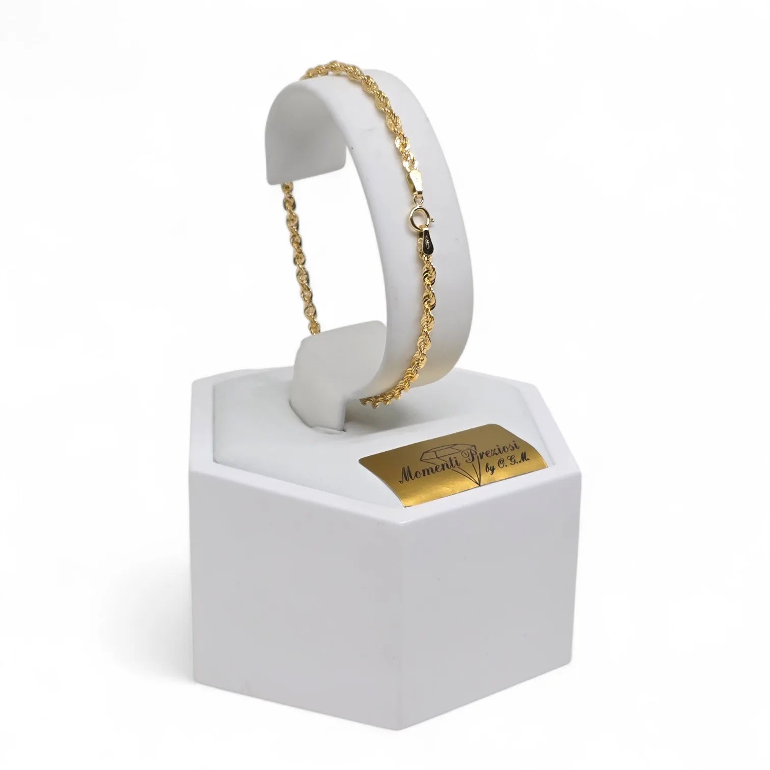 Bracciale in Oro 18kt Giallo con Maglia a Funetta – Eleganza Sottile