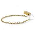 Bracciale in Oro 9kt 375 Maglia Intrecciata Elegante e Brillante