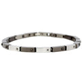 Herrenarmband aus Stahl mit Diamanten von Bikkembergs