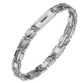 Herrenarmband aus Edelstahl mit Diamanten Bikkembergs PERB09WW