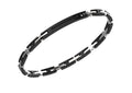 Herren-Edelstahlarmband mit Diamanten Bikkembergs PERB20BW