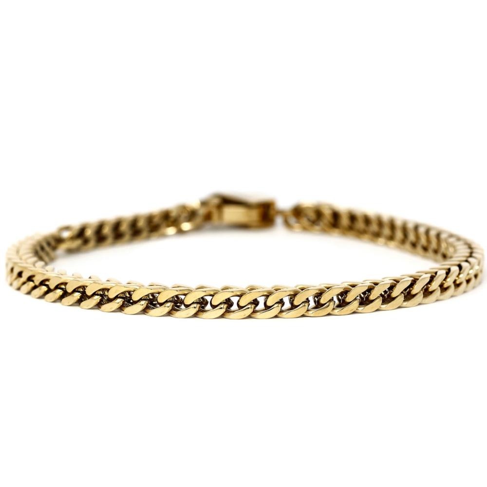 Herrenarmband aus Edelstahl mit Diamanten Bikkembergs SKIB03GG