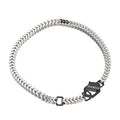 Herrenarmband aus Edelstahl mit Diamanten Bikkembergs SKIB03WB
