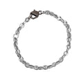 Herrenarmband aus Edelstahl mit Diamanten Bikkembergs SKIB06WB