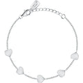Bracciale in argento donna L e petite story con cuori lps05awv20