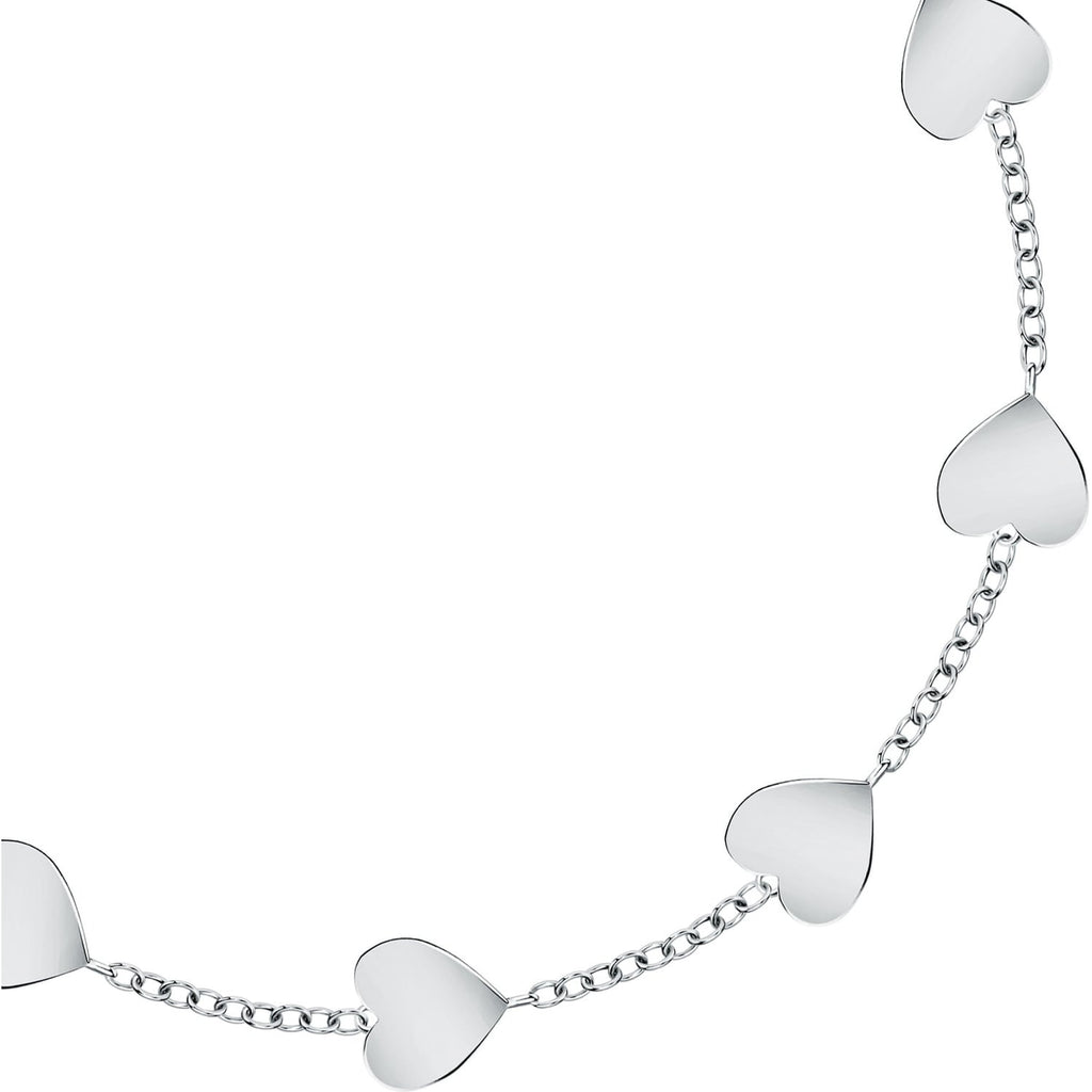 Bracciale in argento donna L e petite story con cuori lps05awv20